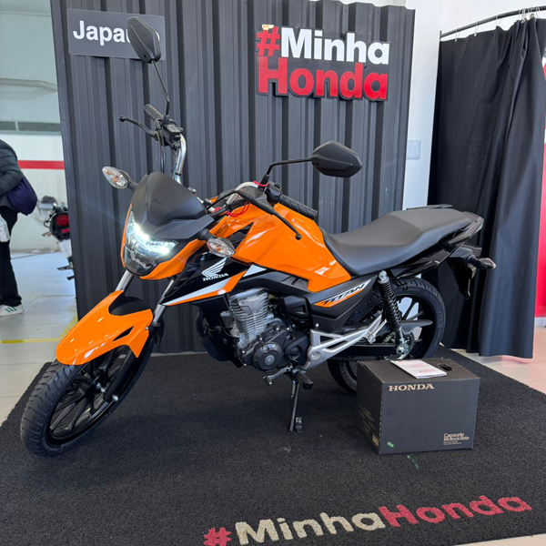 Honda Titan 2025 0km Laranja