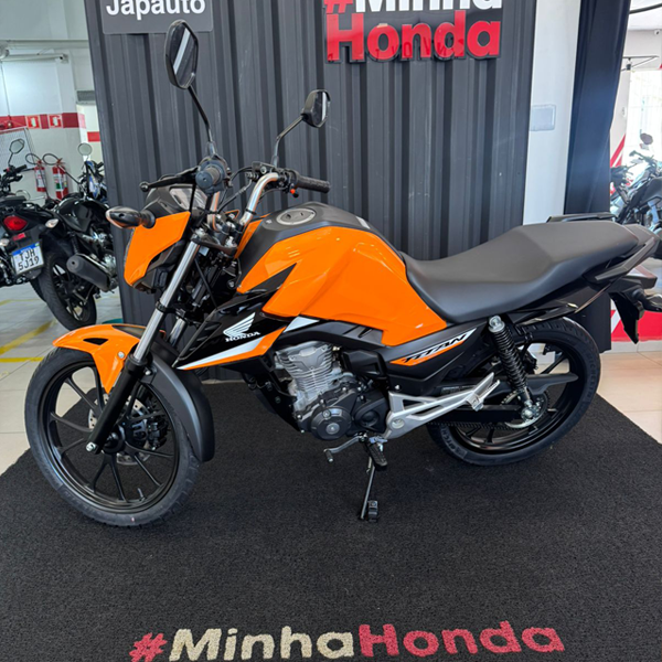 Honda Titan 2025 0km Laranja
